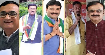 rajyasabhe election  ರಾಜ್ಯಸಭೆ ಚುನಾವಣೆ  ಕರ್ನಾಟಕದಲ್ಲಿ ಯಾರಿಗೆಷ್ಟು ಗೆಲುವು 
