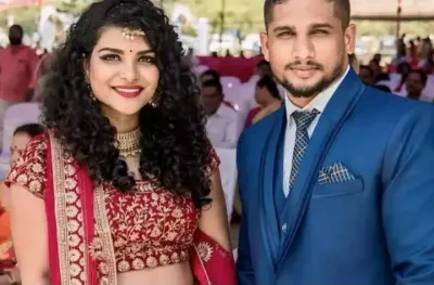 sushma raj nishan wedding  ಕರಾವಳಿಯ ಹೆಣ್ಣು ಹುಲಿ ಖ್ಯಾತಿಯ ಮದುವೆ ಸಂಭ್ರಮ  10 ವರ್ಷ ಪ್ರೀತಿಸಿ ಮದುವೆಯಾದ ಕ್ಯೂಟ್ ಜೋಡಿ 