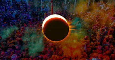 first lunar eclipse on holi day  ಮೊದಲ ಚಂದ್ರಗ್ರಹಣ ಹೋಳಿ ಹಬ್ಬದ ದಿನ ಗೋಚರ  ಪೆನಂಬ್ರಾಲ್ ಚಂದ್ರಗ್ರಹಣ ಅಂದ್ರೇನು  