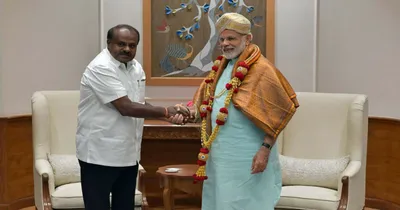 h d kumarswamy  ಮಾಜಿ ಸಿಎಂ ಎಚ್ ಡಿ ಕುಮಾರಸ್ವಾಮಿಗೆ ಕೇಂದ್ರ ಮಂತ್ರಿ ಪಟ್ಟ    ಬಿಜೆಪಿ ನಾಯಕನಿಂದಲೇ ಸಿಕ್ತು ಬಿಗ್ ಅಪ್ಡೇಟ್