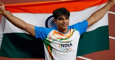 neeraj chopra  ಮೂರು ವರ್ಷಗಳ ಬಳಿಕ ಮತ್ತೆ ಕಣಕ್ಕಿಳಿದ ಭಾರತದ ಗೋಲ್ಡನ್ ಬಾಯ್ ನೀರಜ್ ಚೋಪ್ರಾ   ನ್ಯಾಷನಲ್ ಫೆಡರೇಷನ್ ಕಪ್ ನಲ್ಲಿ ಮಿಂಚಲಿರುವ ನೀರಜ್ ಚೋಪ್ರಾ